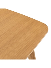 La Redoute Intérieurs Natural Biface Oak Veneer 8 Seater Dining Table - Image 6 of 6