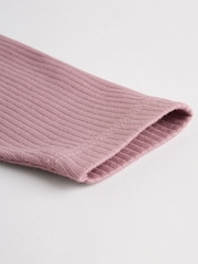 Pink Baby Long Sleeve Bodysuits 5 Pack - Image 13 of 15