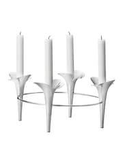 Georg Jensen Silver Bloom Botanica Taper Candle Holder - Image 2 of 3