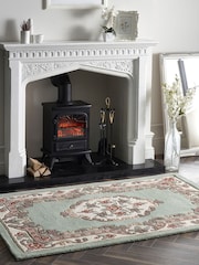 Origin Rug Collection. Green Shensi Wool Rug - Image 1 of 6