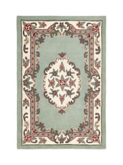 Origin Rug Collection. Green Shensi Wool Rug - Image 2 of 6