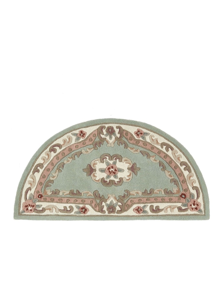 Origin Rug Collection. Green Shensi Wool Rug - Image 6 of 6