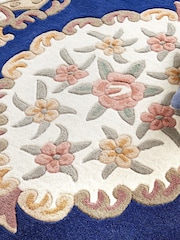 Origin Rug Collection. Blue Shensi Wool Rug - Image 3 of 6