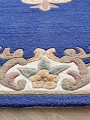 Origin Rug Collection. Blue Shensi Wool Rug - Image 4 of 6