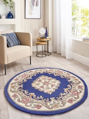 Origin Rug Collection. Blue Shensi Wool Rug - Image 5 of 6