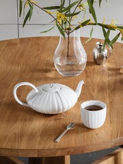 Georg Jensen White Bernadotte Tea Pot - Image 1 of 3