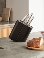 Georg Jensen Black Alfredo Knife Block - Image 1 of 4