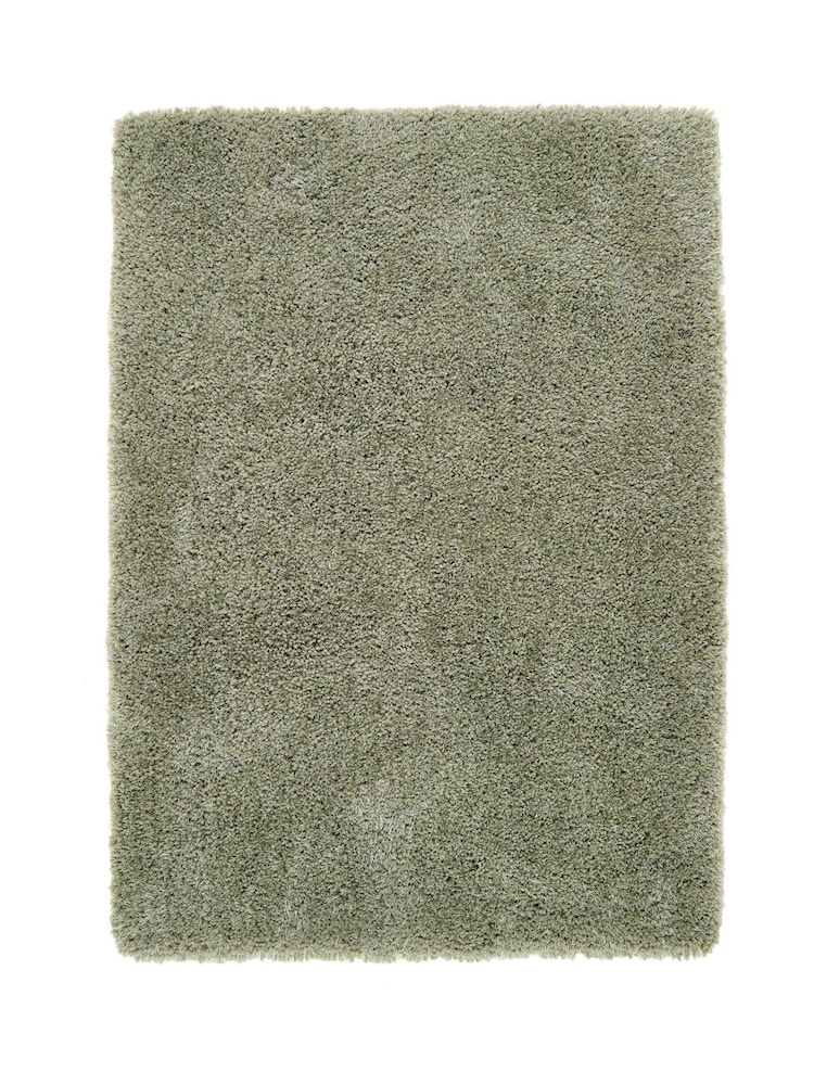 Origin Rug Collection. Green Chicago Soft Shaggy Rug - Image 2 of 6