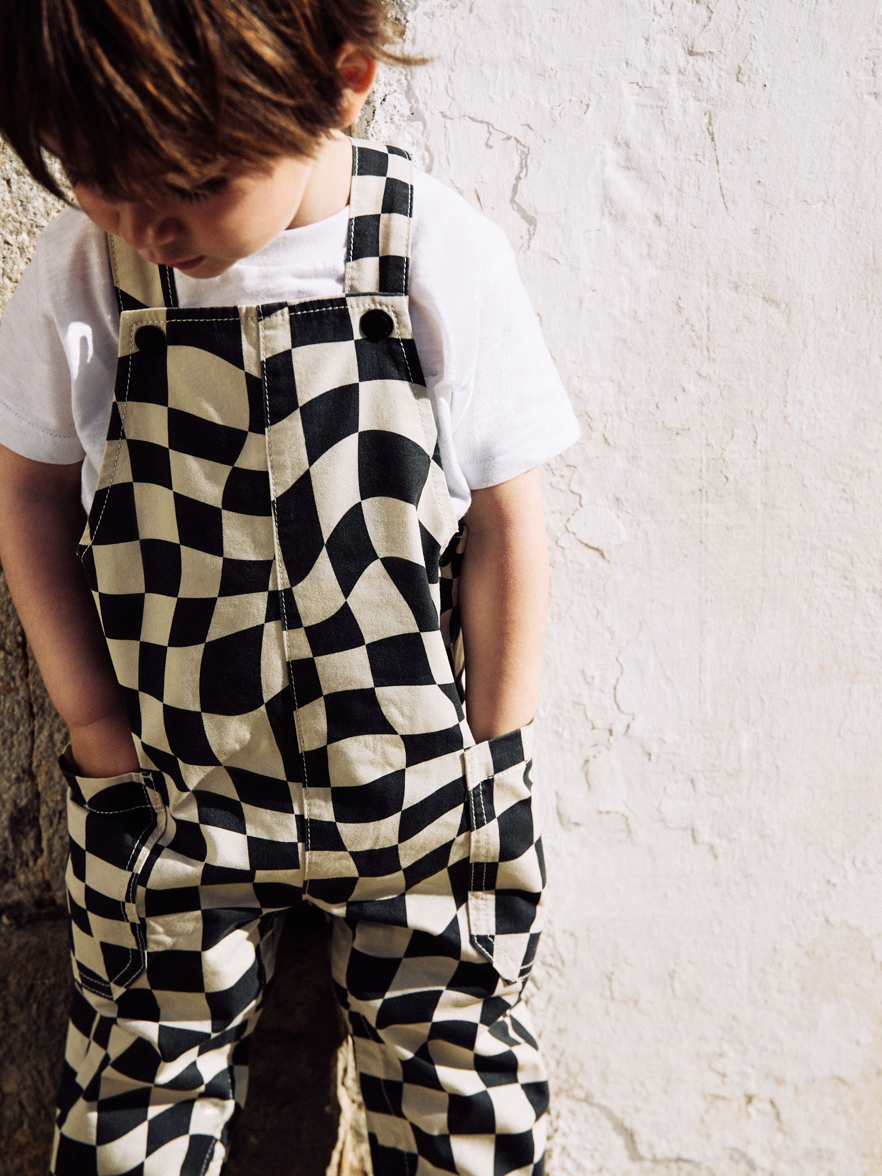 その他 bel&bow Checkerboard Overall ボトムス bel&bow Checkerboard Overall 1y d52f40e1-d448-43a3-8204-