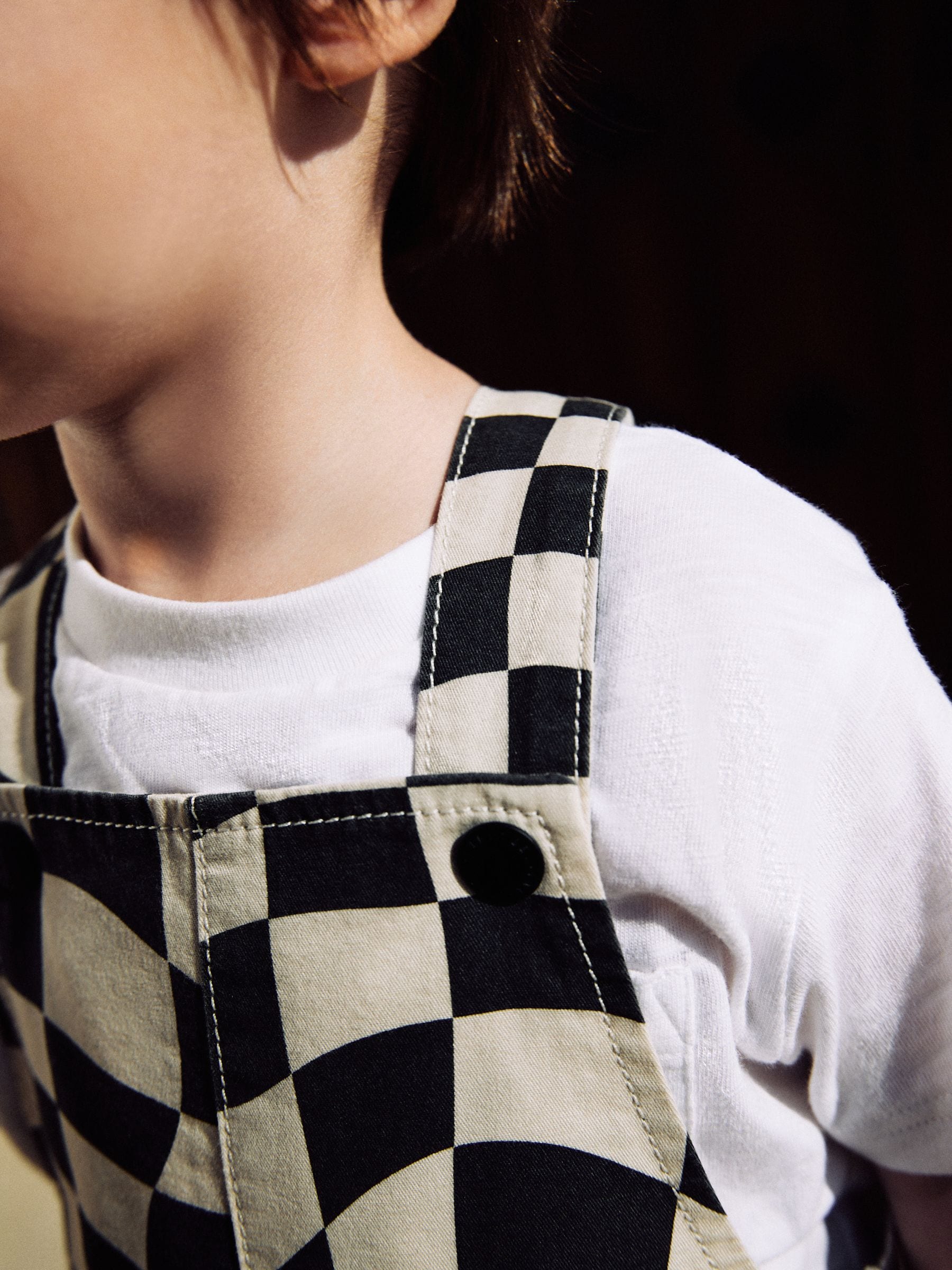 belu0026bow checkerboard overall 2y Checkered Overalls \u2013