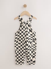 Black/Ecru Checkerboard - Peto (3 meses-7 años) - Imagen 6 de 8