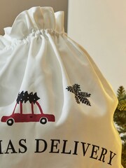 Personalised Christmas Delivery Canvas Gift Sack by My 1st Years - Image 3 of 4