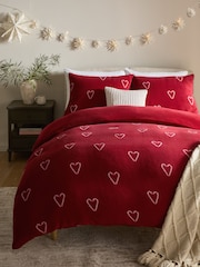 Christmas Fleece Duvet Cover and Pillowcase Set - Imagen 1 de 4