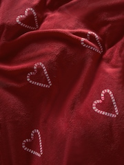 Christmas Fleece Duvet Cover and Pillowcase Set - Imagen 3 de 4