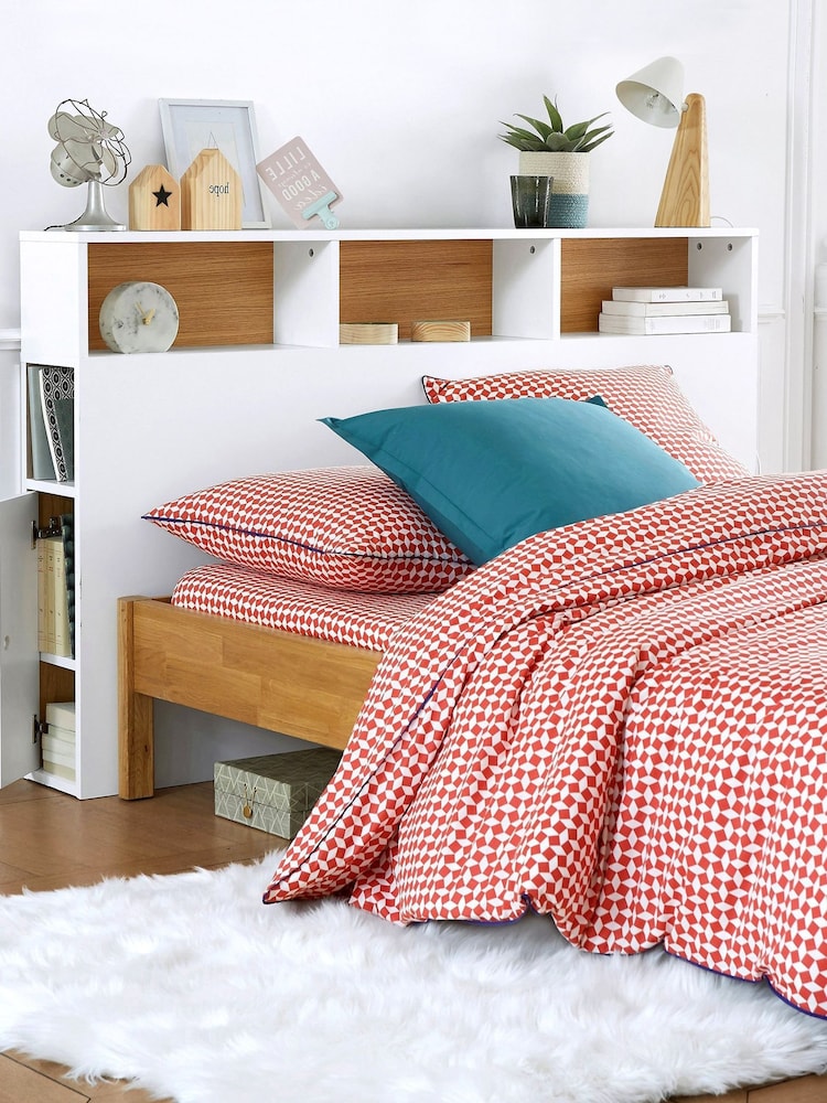 La Redoute Intérieurs White Biface King Headboard with Storage - Image 1 of 4