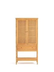 La Redoute Intérieurs Natural Gabin Solid Pine & Cane Sideboard - Image 2 of 6
