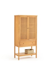 La Redoute Intérieurs Natural Gabin Solid Pine & Cane Sideboard - Image 3 of 6