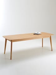 La Redoute Intérieurs Natural Biface 4 to 10 Seater Extendable Dining Table - Image 5 of 6