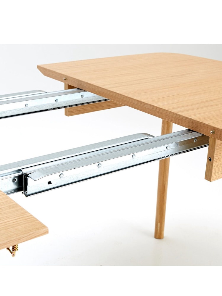 La Redoute Intérieurs Natural Biface 4 to 10 Seater Extendable Dining Table - Image 6 of 6