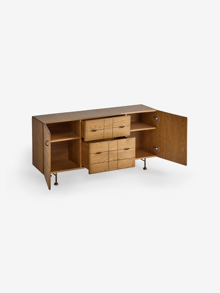 MADE.COM Oak Corin Large Sideboard - Image 7 of 7 MADE.COM Oak Corin Large Sideboard - Image 7 of 7