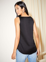 Черный - Friends Like These V-Neck Shell Top - Изображение 2 из 4