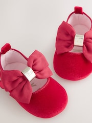 Baker by Ted Baker Baby Girls Padders Shoes With Bow - Image 3 of 5