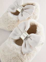 Baker by Ted Baker Baby Girls Padders Shoes With Bow - Image 3 of 5