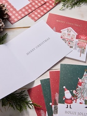 Santa Scene 20 Pack Christmas Cards - Image 3 of 3