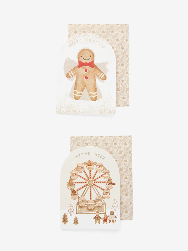 Gingerbread 20 Pack Christmas Cards - Image 3 of 3 Gingerbread 20 Pack Christmas Cards - Image 3 of 3