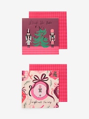 Pink Nutcrackers 20 Pack Christmas Cards - Image 3 of 3