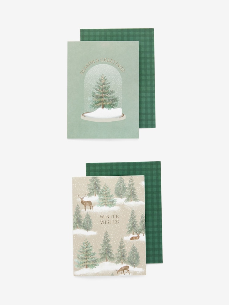 Alpine Forest 20 Pack Christmas Cards - Image 3 of 3 Alpine Forest 20 Pack Christmas Cards - Image 3 of 3