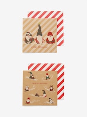 Craft Gonks 20 Pack Christmas Cards - Image 1 of 1