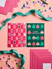 Brights Rocking Around 20 Pack Christmas Cards - Image 2 of 2