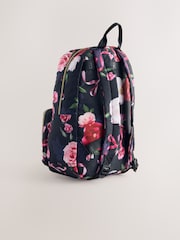 Baker by Ted Baker Girls Back to School Floral Print Backpack with Pencil Case - Image 2 of 7