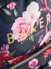 Baker by Ted Baker Girls Back to School Floral Print Backpack with Pencil Case - Image 3 of 7