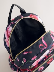 Baker by Ted Baker Girls Back to School Floral Print Backpack with Pencil Case - Image 7 of 7