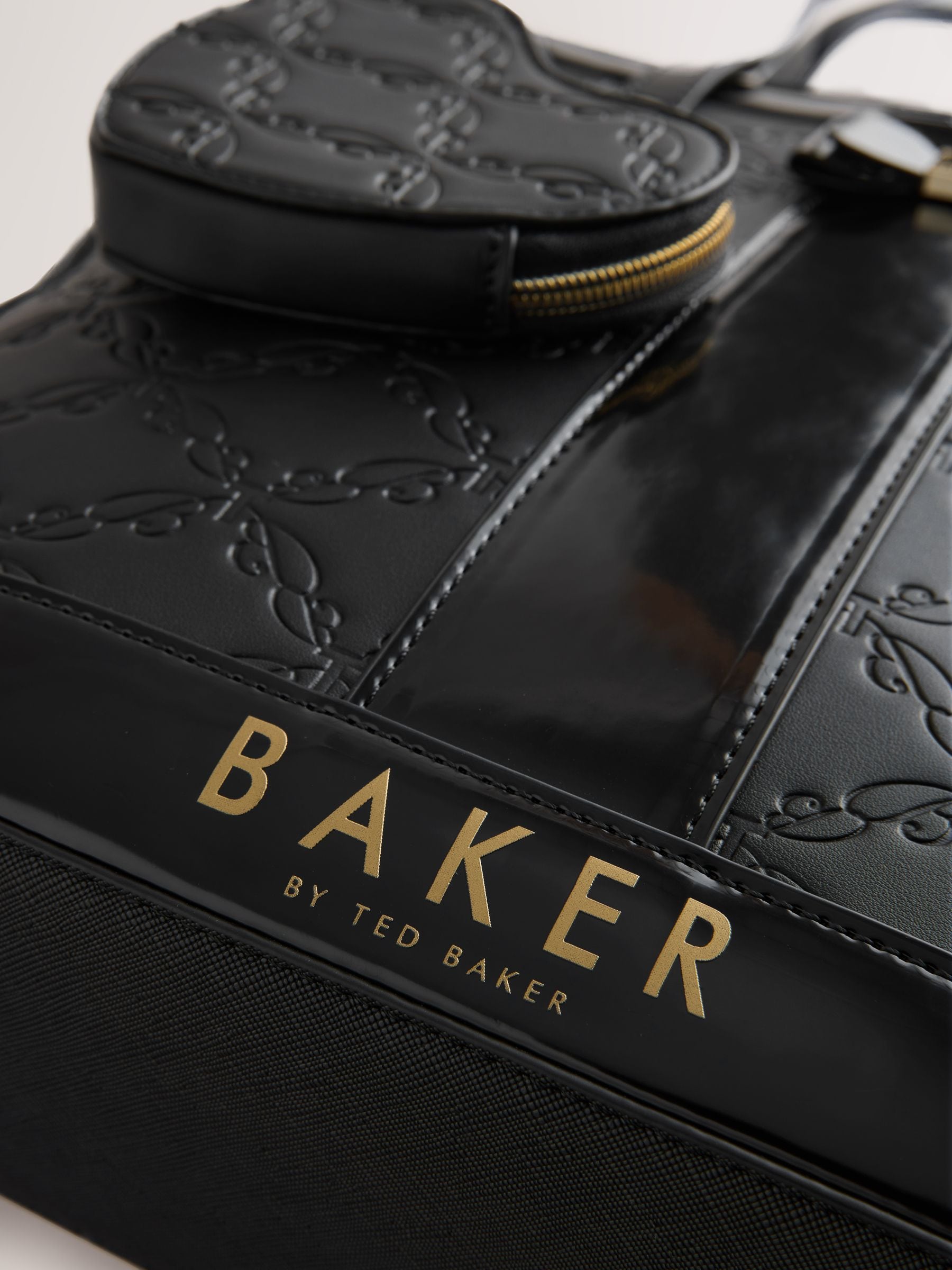 Buy Baker by ted Baker Pink Childrens Embossed PU tote Bag from