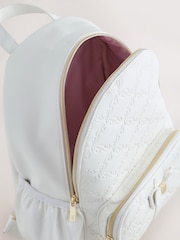 Knochen - Baker by Ted Baker Girls Back to School Embossed Bow Backpack - Bild 6 von 7
