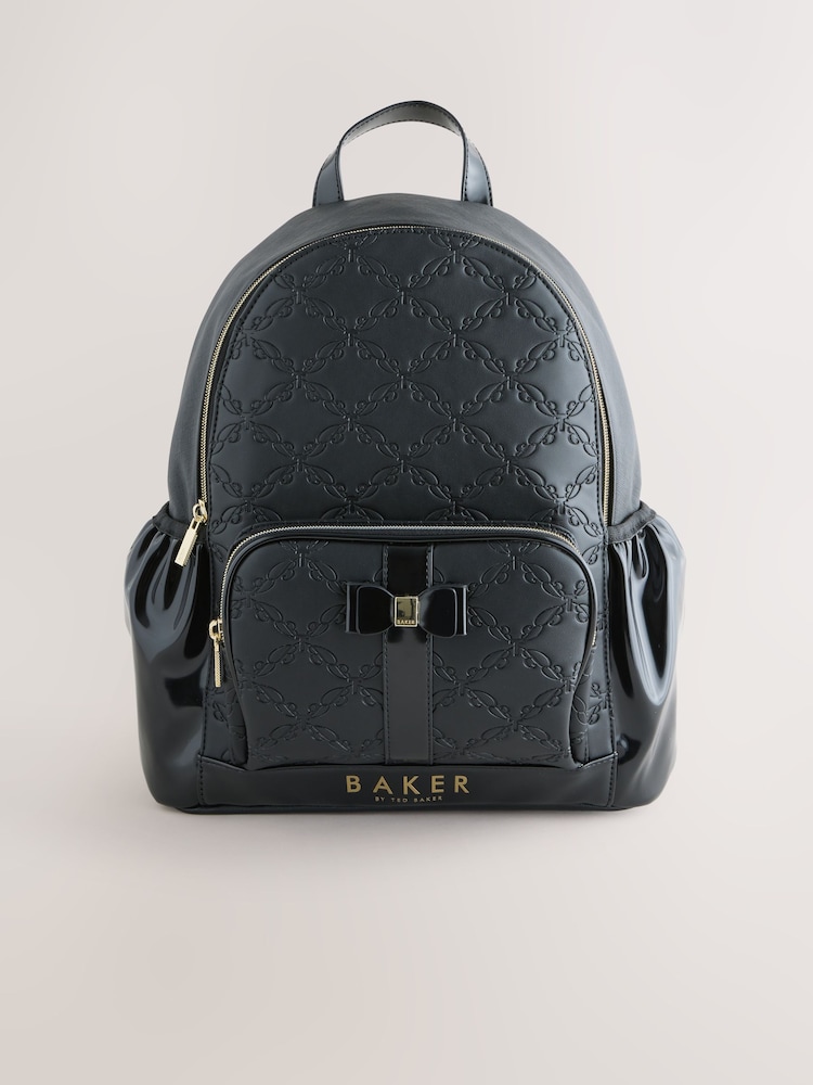 Baker by Ted Baker Girls Back to School Embossed Bow Backpack - Image 1 of 10