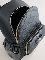 Baker by Ted Baker Girls Back to School Embossed Bow Backpack - Image 10 of 10
