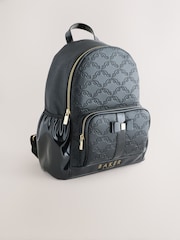 Baker by Ted Baker Girls Back to School Embossed Bow Backpack - Image 3 of 10