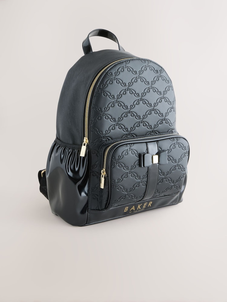 Women's Ted Baker Leather Rucksack Women's Black Nishay Soft