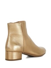Dune London Metallic Pippie Smart Low Boots - Image 4 of 6