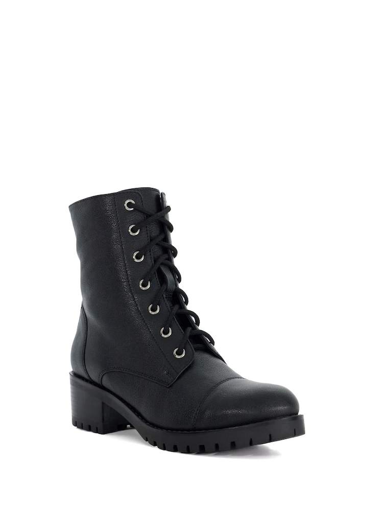 Dune London Black Pandore Ankle Boots - Image 2 of 6