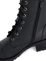 Dune London Black Pandore Ankle Boots - Image 6 of 6