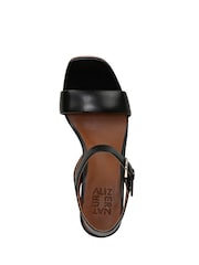 Naturalizer Rose Wide Fit Ankle Strap Black Sandals - Image 7 of 7