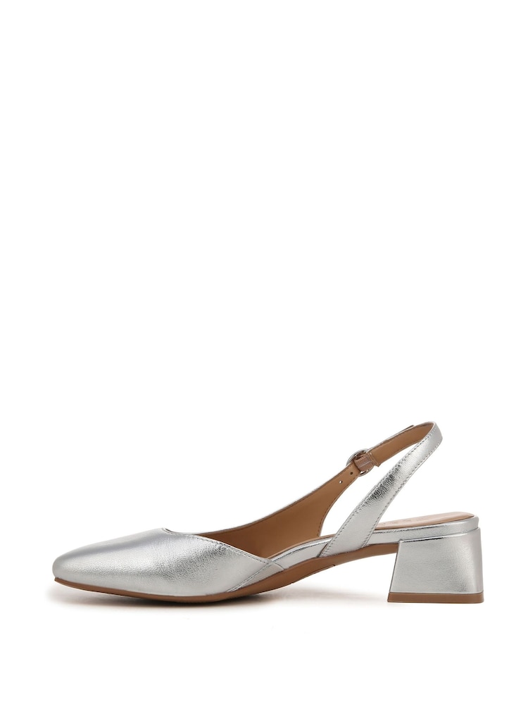 Naturalizer srebrna (barva); srebro Jayla široka kroj slingbacks - Slika 2 iz 7 Naturalizer srebrna (barva); srebro Jayla široka kroj slingbacks - Slika 2 iz 7
