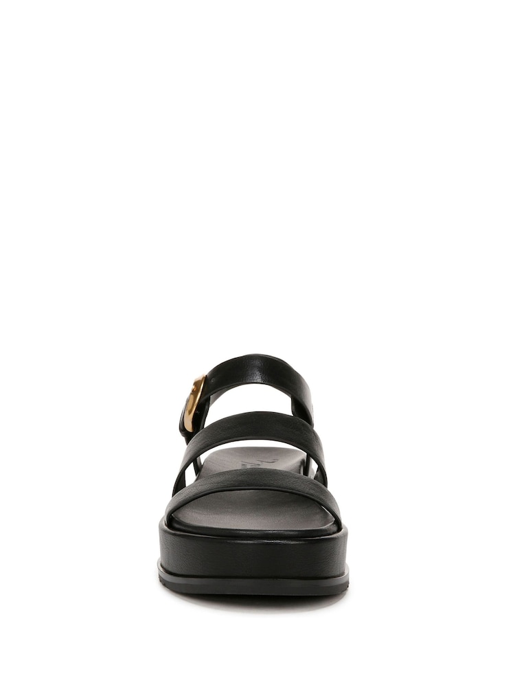 Noir - Sandales Naturalizer Zizi coupe large - Image 3 of 6