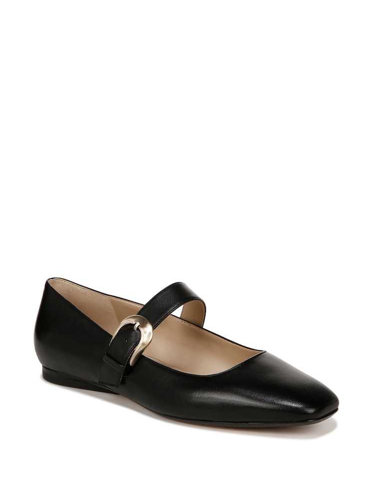 Naturalizer Mary Janes Carter Wide Fit Black Shoes - Image 3 of 6