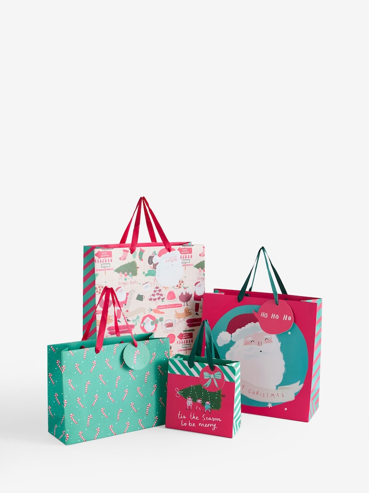 Santas Recipe Christmas 4 Pack Gift Bags - Image 3 of 3